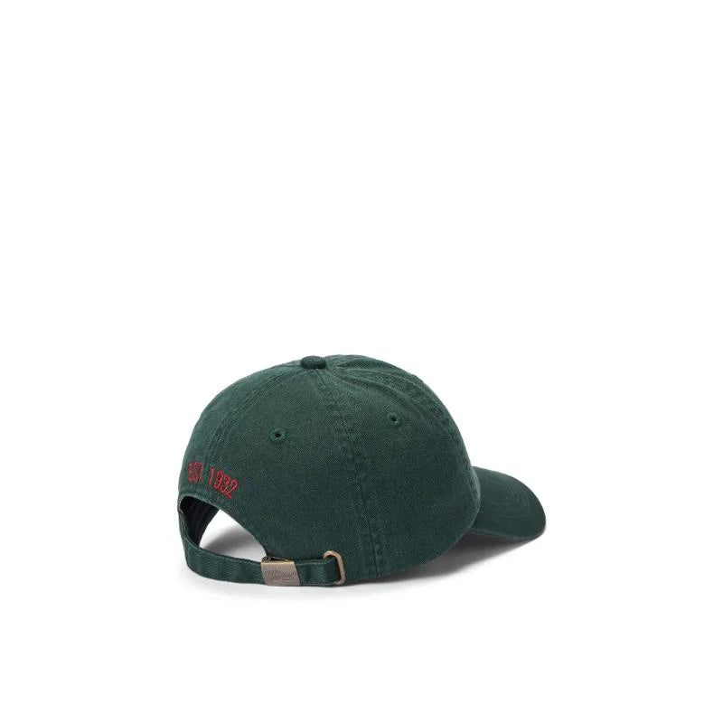 Branded Twill Cap In Pine
