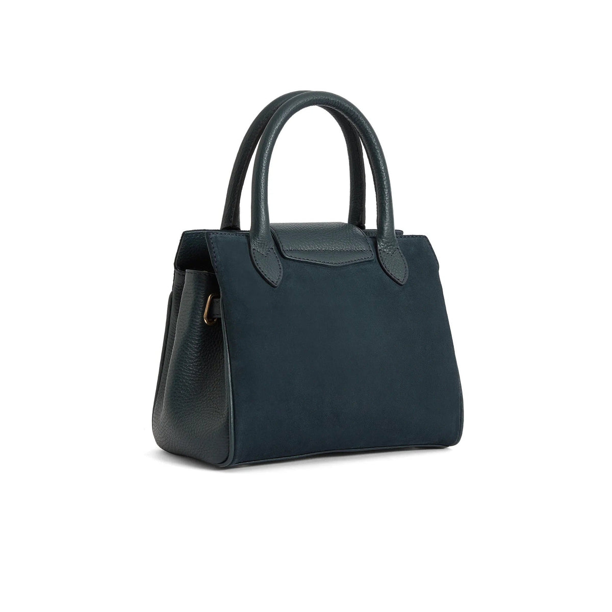 Mini Windsor Handbag in Teal Suede