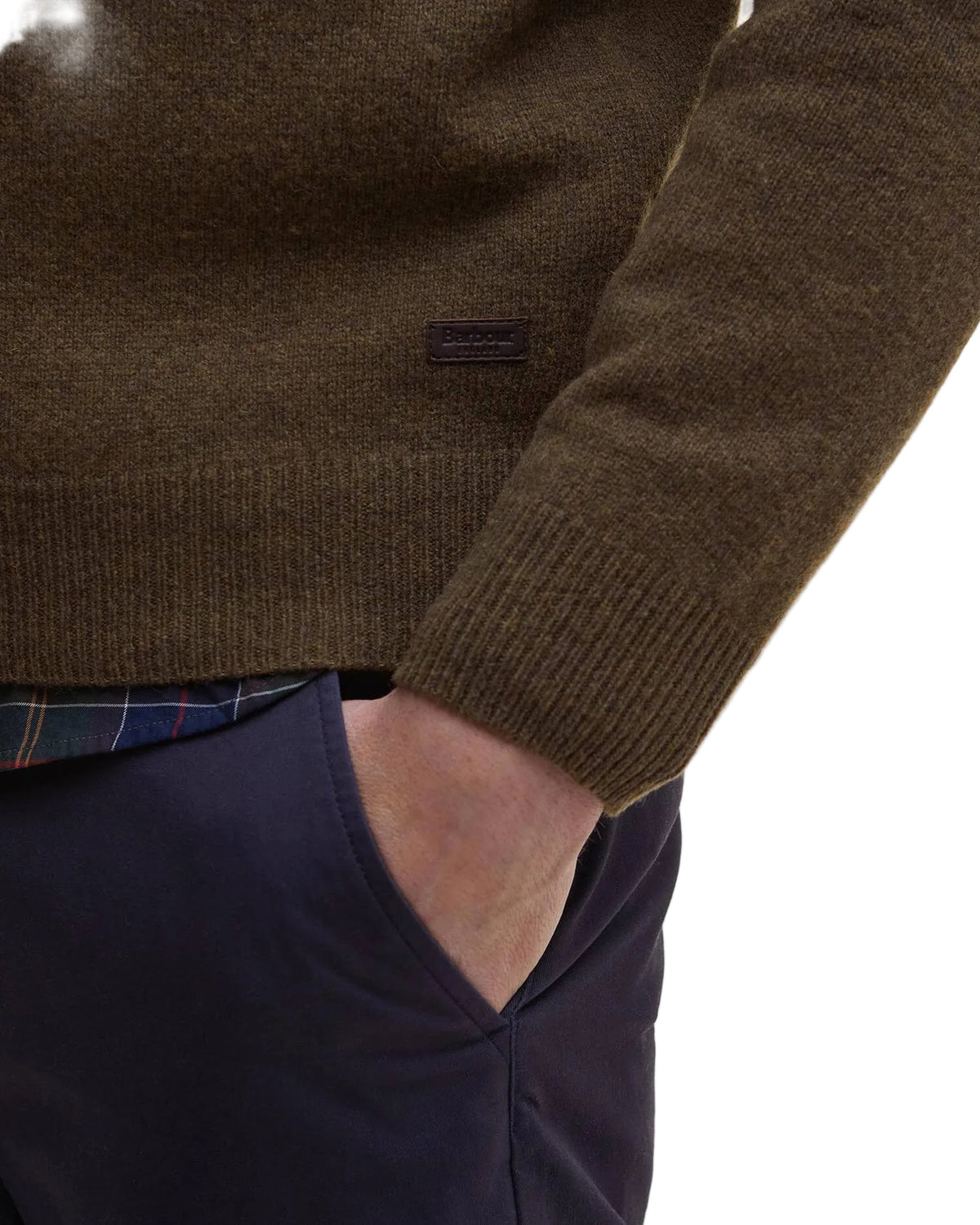 Essential Patch Crew Neck Jumper