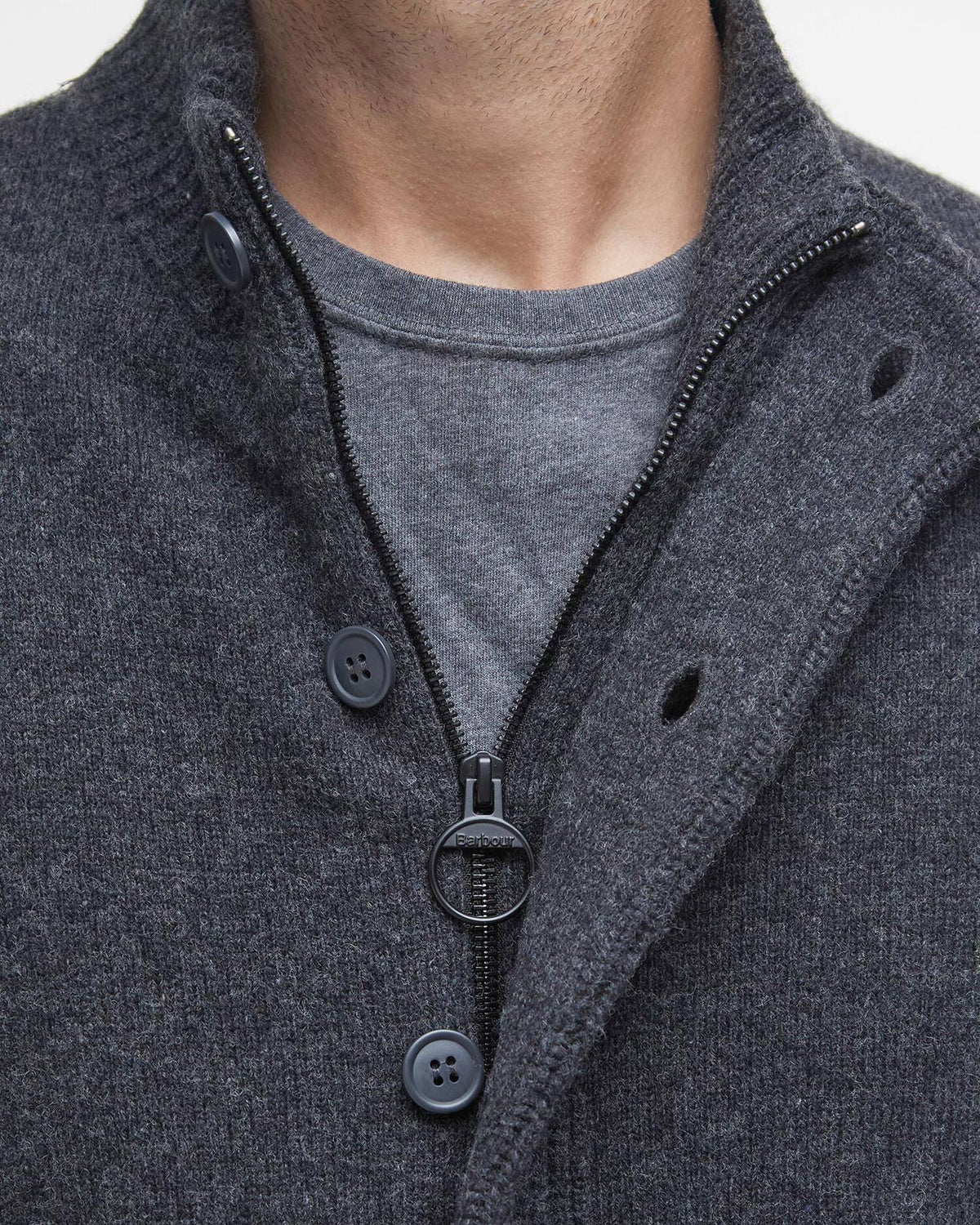 Essential Elbow-Patch Cardigan