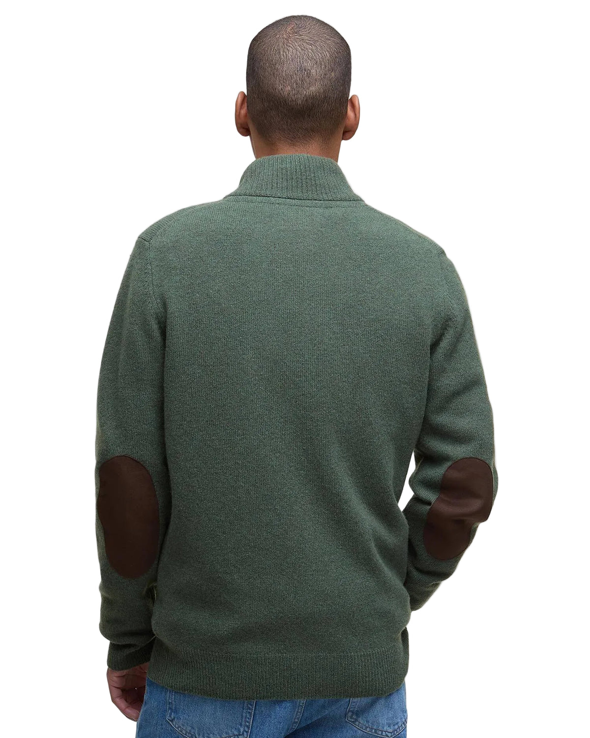 Essential Elbow-Patch Cardigan