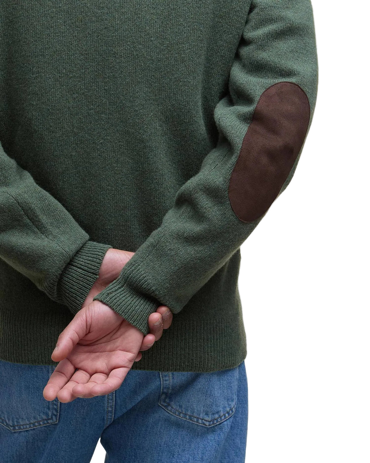 Essential Elbow-Patch Cardigan