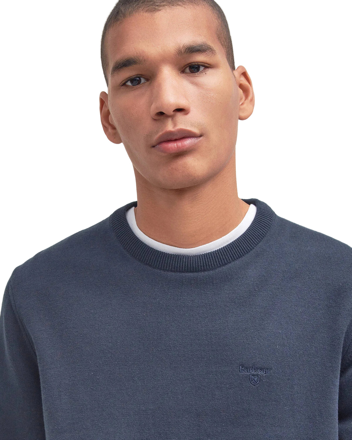Pima Cotton Crew Neck Jumper