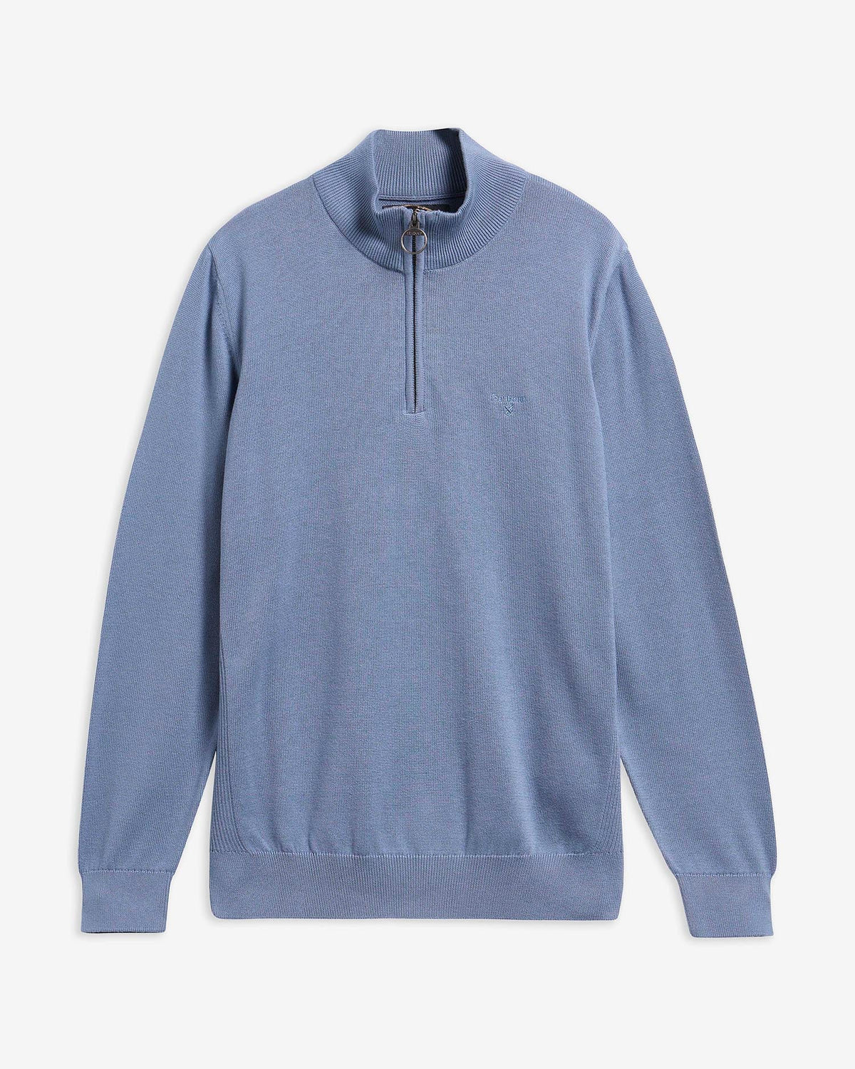 Cotton Quarter-Zip Jumper
