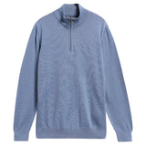Cotton Quarter-Zip Jumper