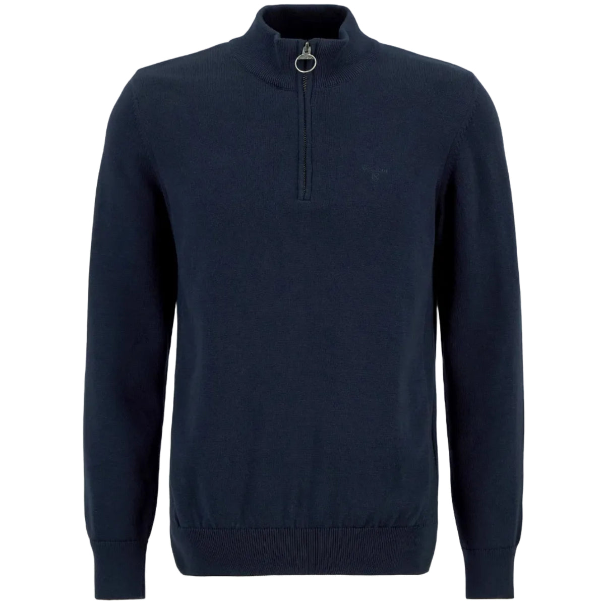 Cotton Quarter-Zip Jumper