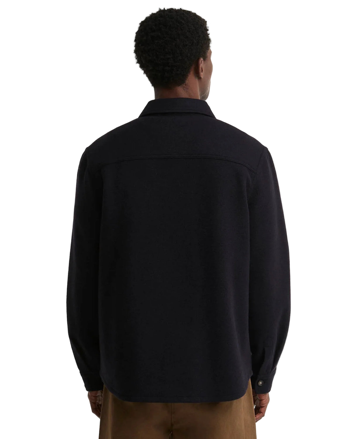 Marltown Tailored Wool-Blend Overshirt