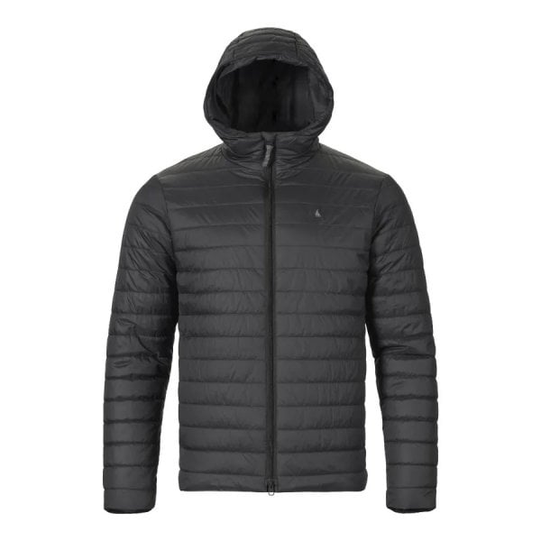 Mens Original Hooded Lite Puffer Jacket in Carbon