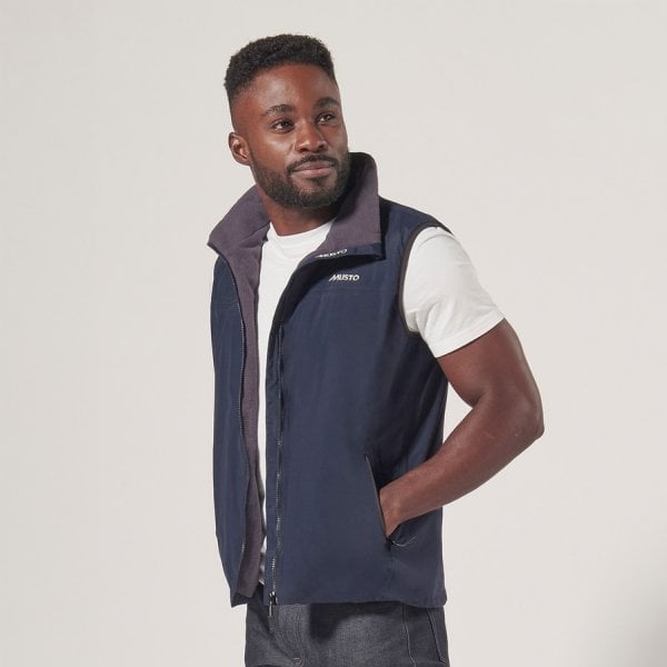 Mens Snug Vest in Navy