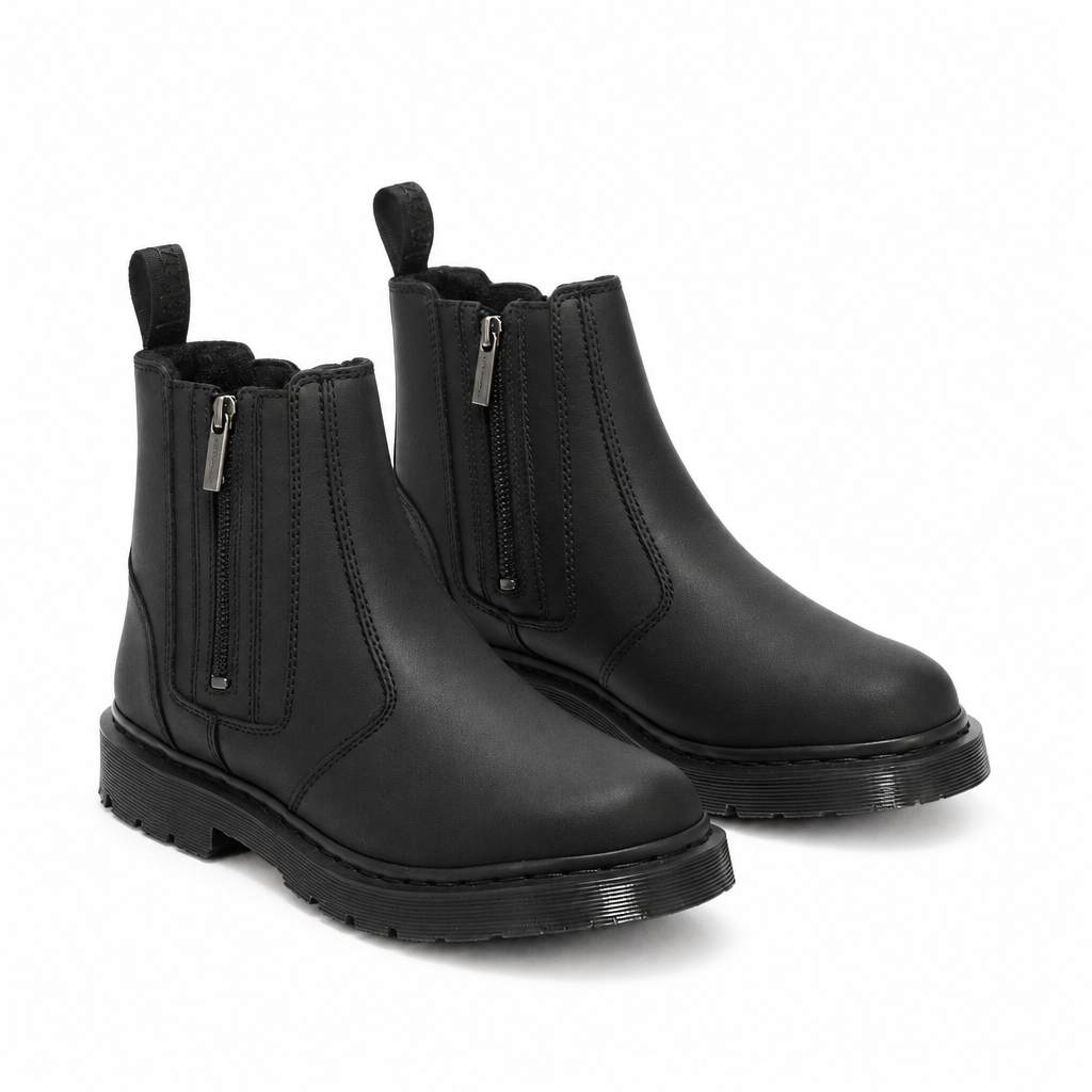 Alyson W/Zips W/P Zip Chelsea Boots in Snowplough