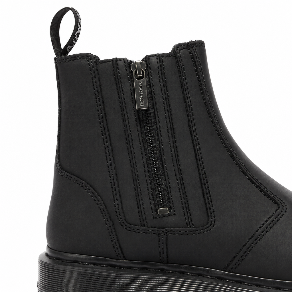 Alyson W/Zips W/P Zip Chelsea Boots in Snowplough