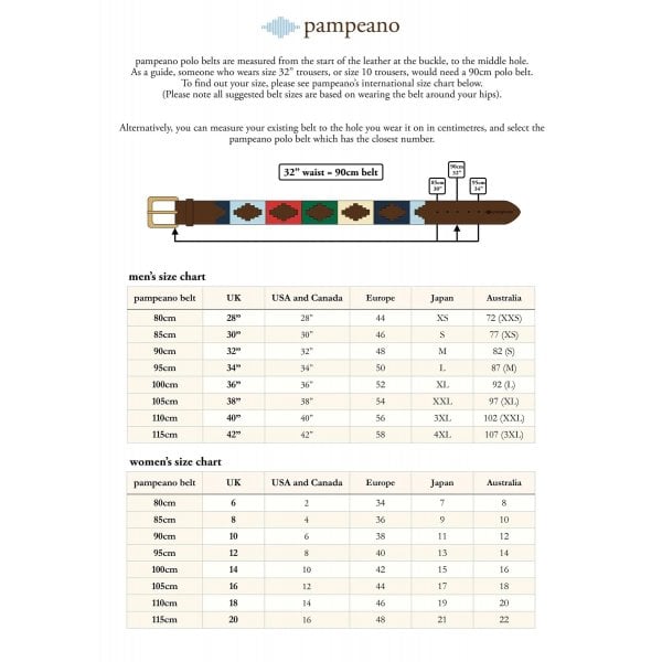 Polo Belt in Hermoso