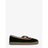 Chico Velvet Espadrille in Khaki