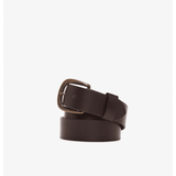 1 1/2 Inch Traditional Solid Hide Belt in Chestnut