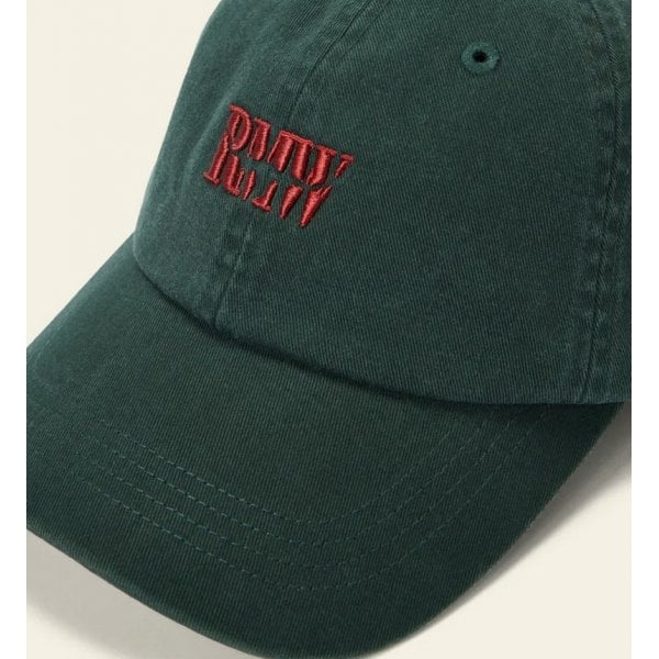 Branded Twill Cap In Pine