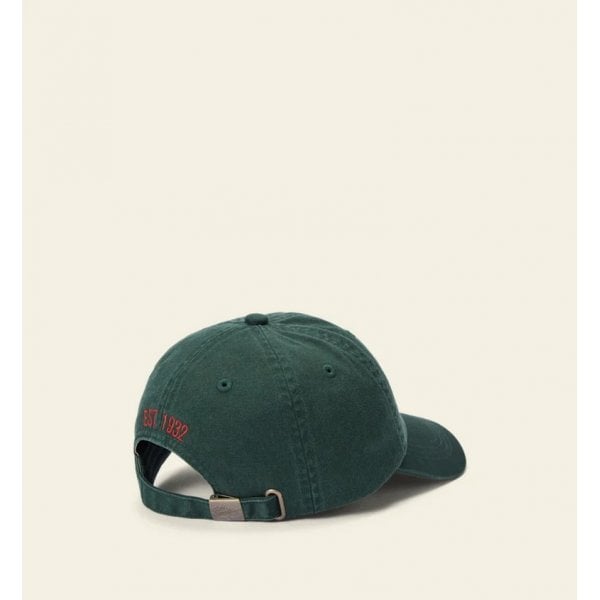 Branded Twill Cap In Pine