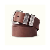 Drover Belt Crazy Horse Leather in Bark