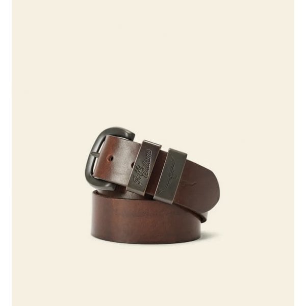 Drover Belt in Light Chocolate