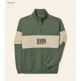 Heritage 1/4 Zip Sweatshirt in Spruce Green