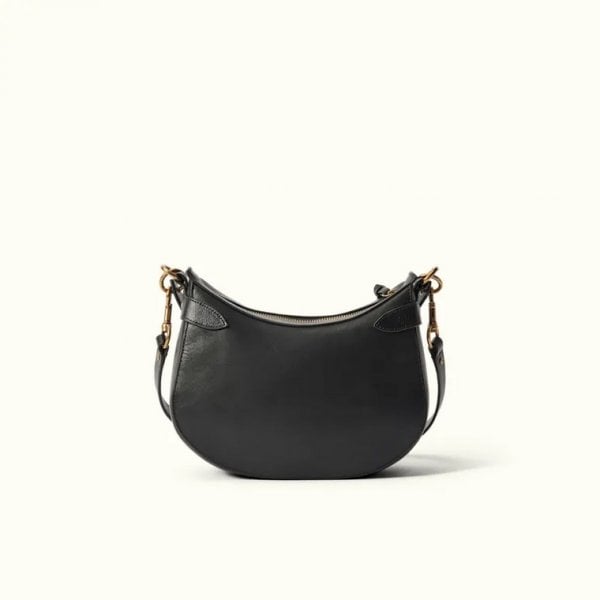 Leanorah Shoulder Bag in Black Leather