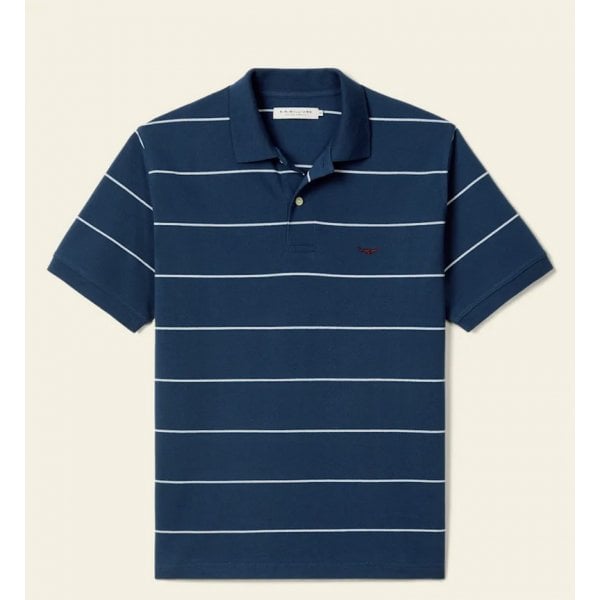 Mens Albany Stripe Polo