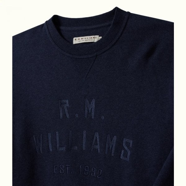 Mens Bale Sweatshirt in Navy