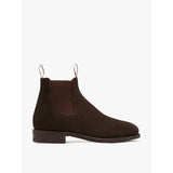 Mens Comfort Craftsman Boot in Chocolate Suede (G Fit)