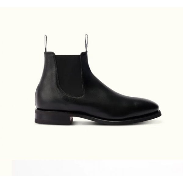 Mens Craftsman in Black Leather H