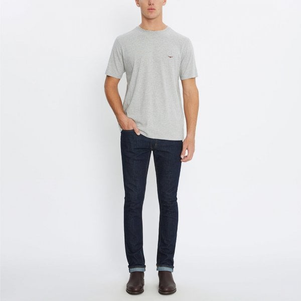 Mens Parson T Shirt in Grey