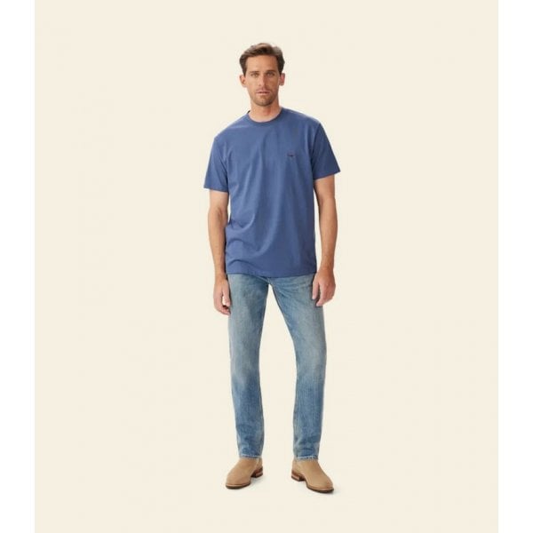 Mens Parson T-Shirt in Vintage Indigo