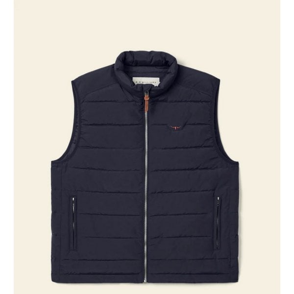 Mens Rydal Padded Vest in Navy
