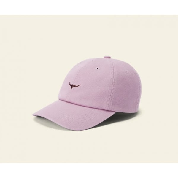 Mini Longhorn Twill Cap in Mauve