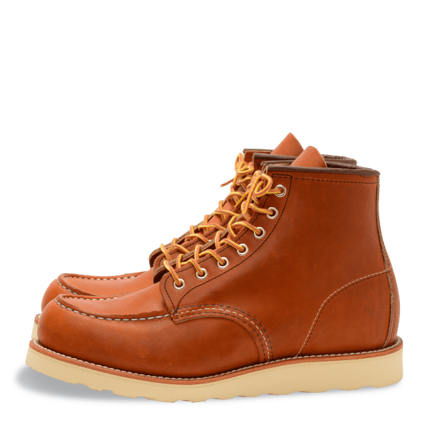 Mens 875 Heritage Moc Toe Boot in Oro Legacy Leather