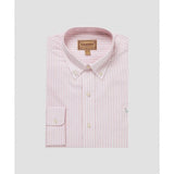 Holme Striped Shirt in Mauve Blush