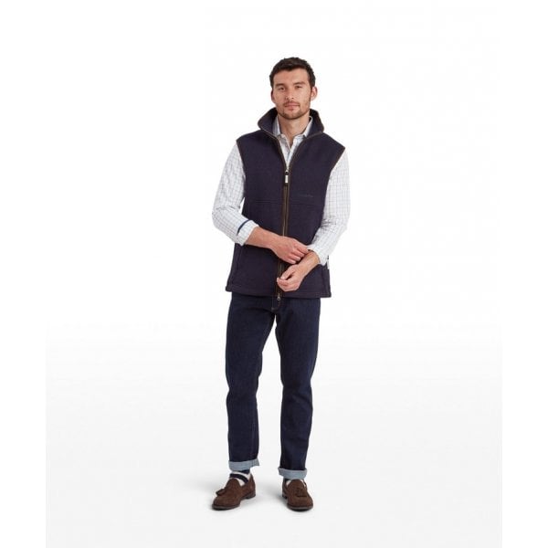 Mens Ashton Gilet in Midnight