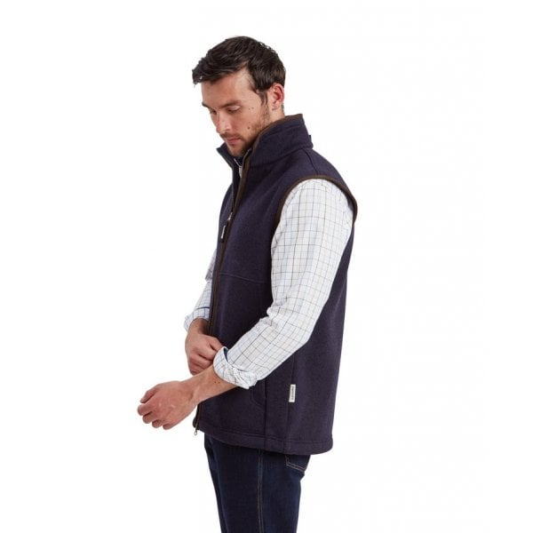 Mens Ashton Gilet in Midnight