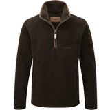 Mens Berkeley 1/4 Zip Fleece Jacket in Dark Olive