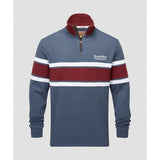 Mens Exmouth Heritage Quarter Zip in Oxford Navy