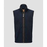 Mens Oakham Retro Fleece Gilet in True Navy