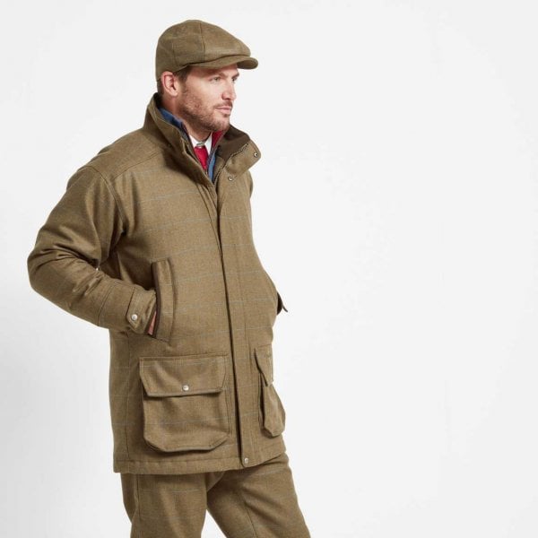 Mens Ptarmigan Tweed Classic Coat in Corry Tweed
