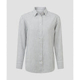 Salthouse Linen Shirt in Blue Stripe