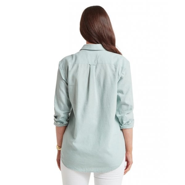 Salthouse Linen Shirt in Surf Blue