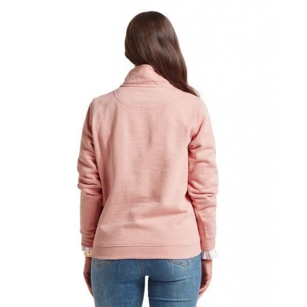 Sennen Cove Sweatshirt in Pale Rose