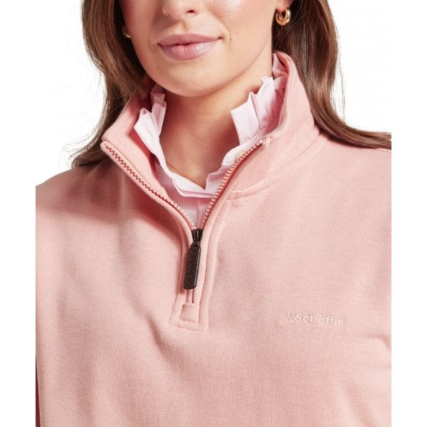 Sennen Cove Sweatshirt in Pale Rose