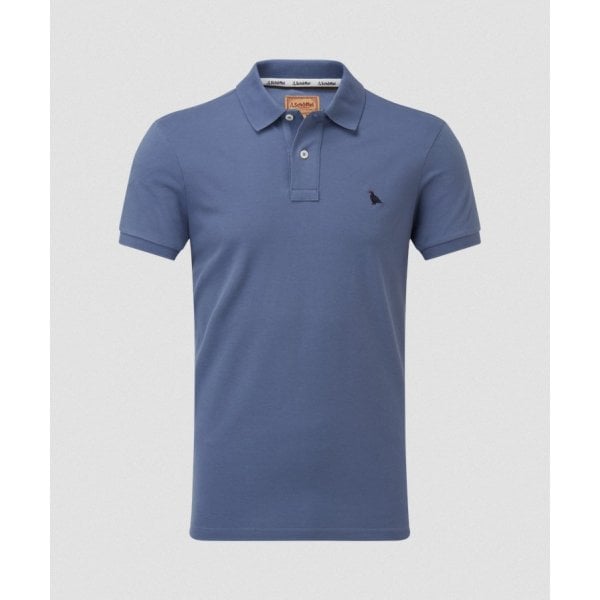 St Ives Polo Shirt in Vintage Indigo