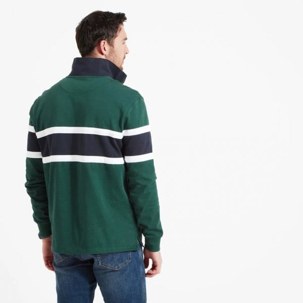 Unisex Exmouth Heritage 1/4 Zip in Pine Green