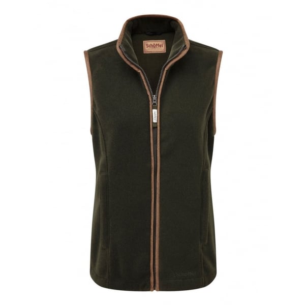 Womens Lyndon II Fleece Gilet in Forest Green