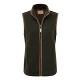 Womens Lyndon II Fleece Gilet in Forest Green