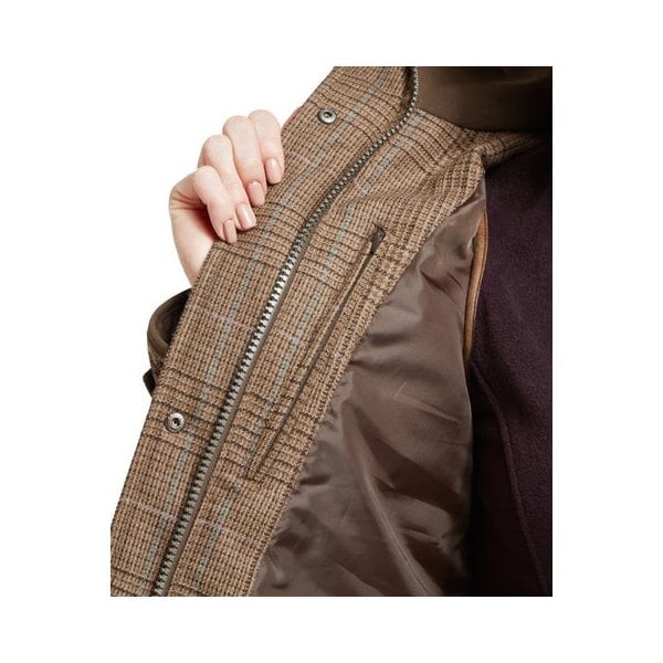 Womens Ptarmigan Tweed Coat in Teviot Tweed