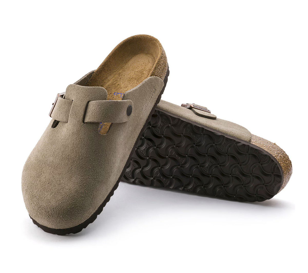 Boston Suede Leather in Taupe